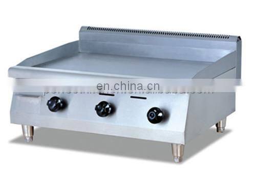 Professional Kitchen gas Hot Plate with heavy Duty / LPG Griddle with cabinet