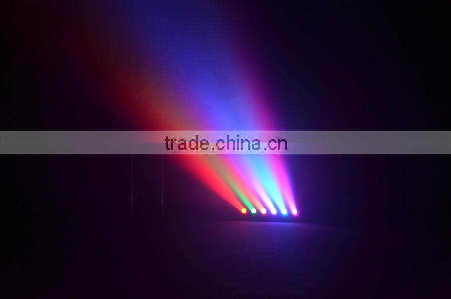 Beam 06 6pcs* 15w RGBW 4 in one Led Matrix Beam Bar Light for stage