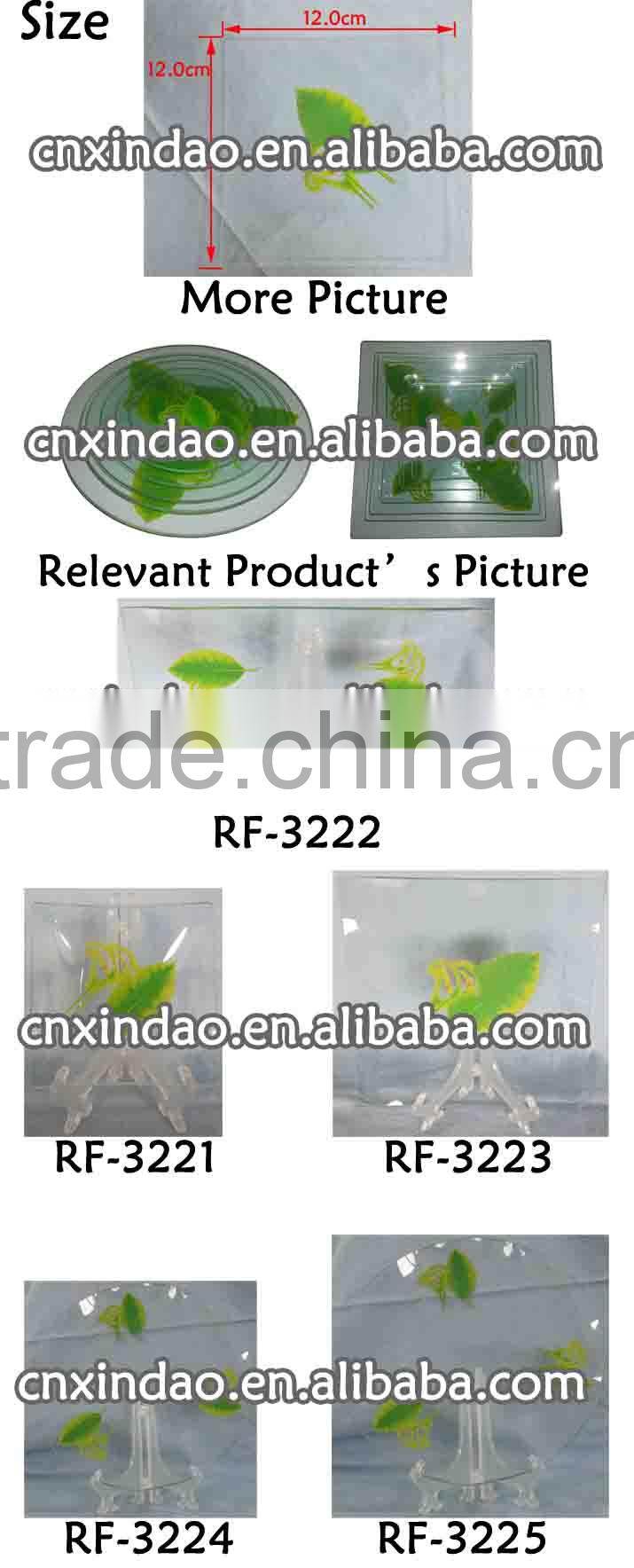 Clear Sqaure Shape Glass Dinner Plate and Salad Plate Made In China for Cheap Charger Plate