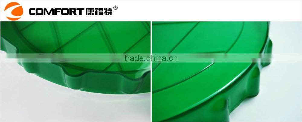 2016 new design customized round plastic tray