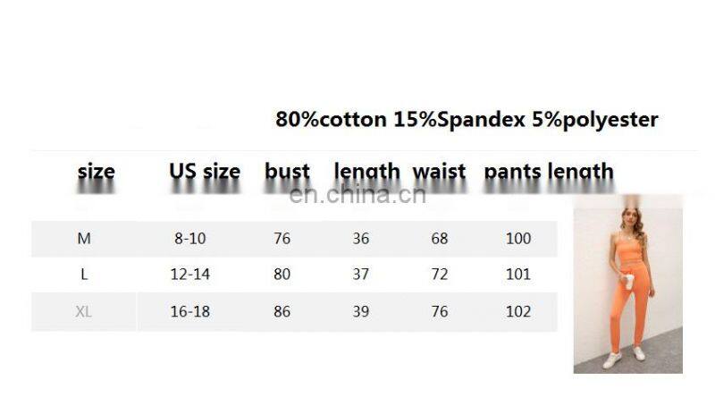 Manufacturer customized LOGO new women's short sling with trousers sports and leisure two-piece suit