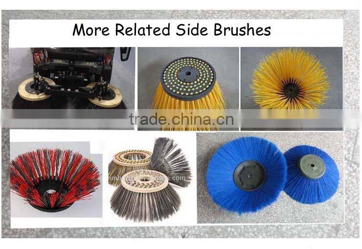 Sweeper steel wire side brush