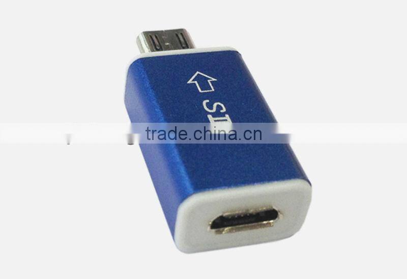 Colorful micro usb adapter for Samsung Galaxy S3