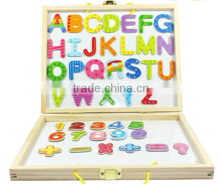 2016 New Kids Games Magnetic Letters Kids Toys Magnetic Board Educational Toys for kids