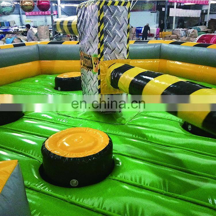 Factory price inflatable sport game inflatable meltdown game for kid outdoor sports
