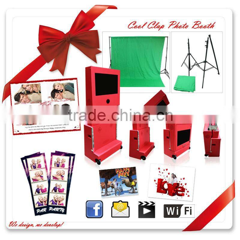 new product 3D photo kiosk vending machine For Happy Photos to rental