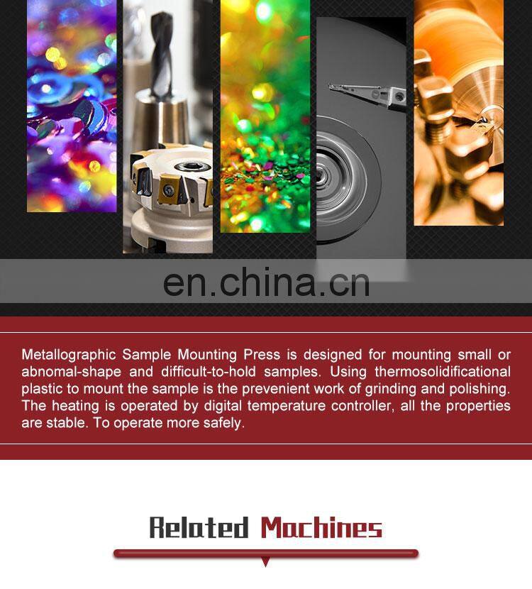 ZXQ-5 Automatic Metallographic Specimen Mounting Presses Machine