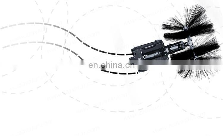 Nylon Brush Sweeping Cleaning Duct Machine