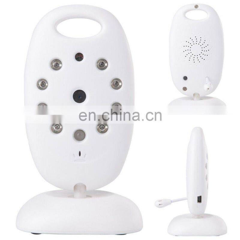 VB601 2.0inch LCD screen 2.4Ghz night vision shooting temperature detection digital audio baby monitor camera VB601
