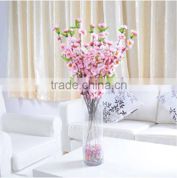 Popular Artifcial Flowers with Green Leaves, Home Decoration