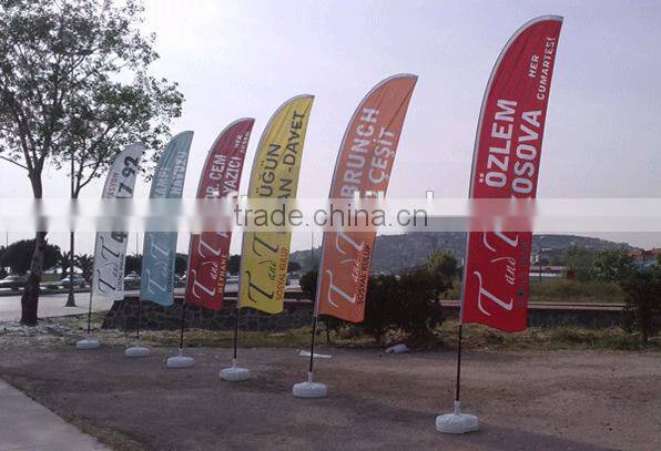 flying banner base,Teardrop banner Flag promotion