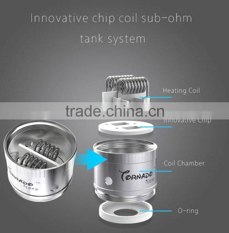 Wholesale Authentic IJOY Tornado Nano 4ml RTA with Top Filling System