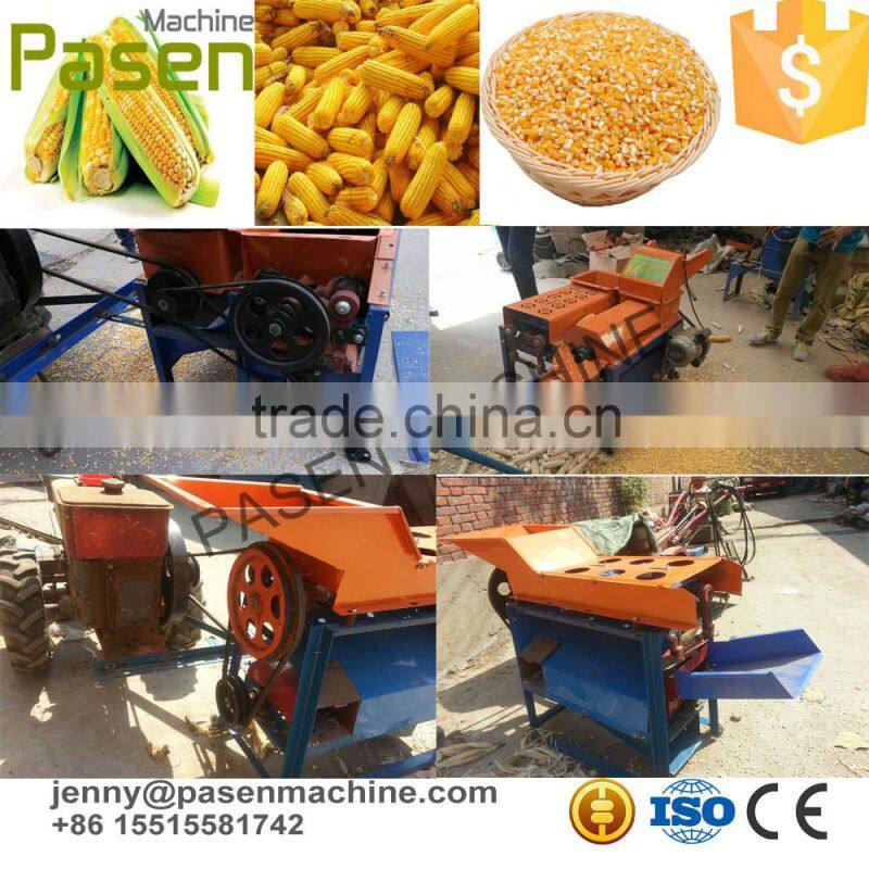 gold supplier diesel tractor type diesel corn sheller / corns sheller for sale