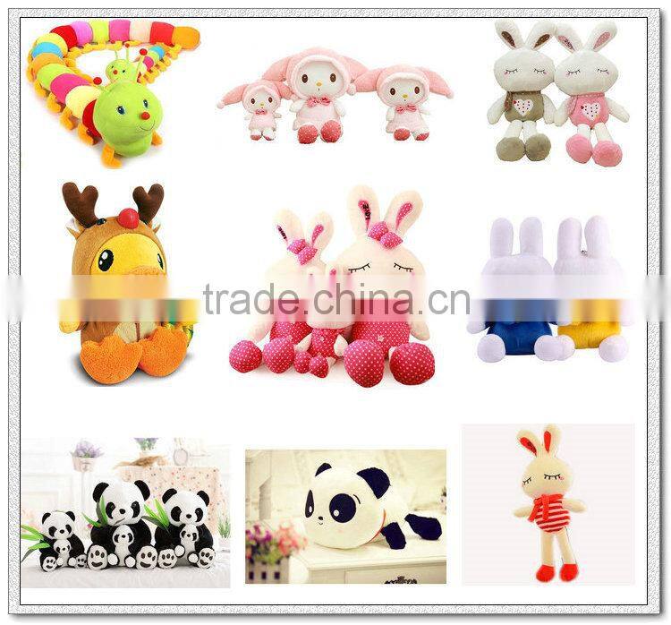 soft plush toy moon cushion with many colors
