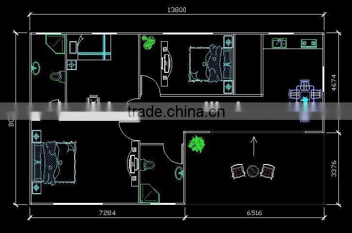 European casa prefabricadas/ casa modular house /prefab house designs