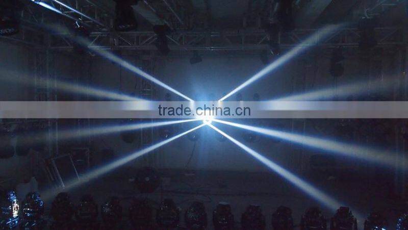 2016 Hot sell 8*10W RGBW Rolling LED Spider Sharp Beam Light