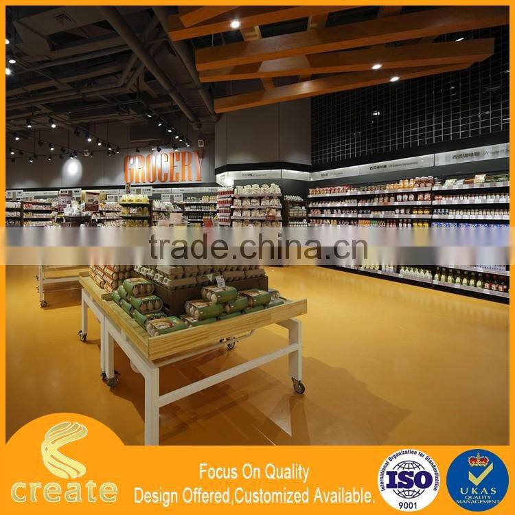 Good price beautiful store shelf for sale/gondola supermarket rack
