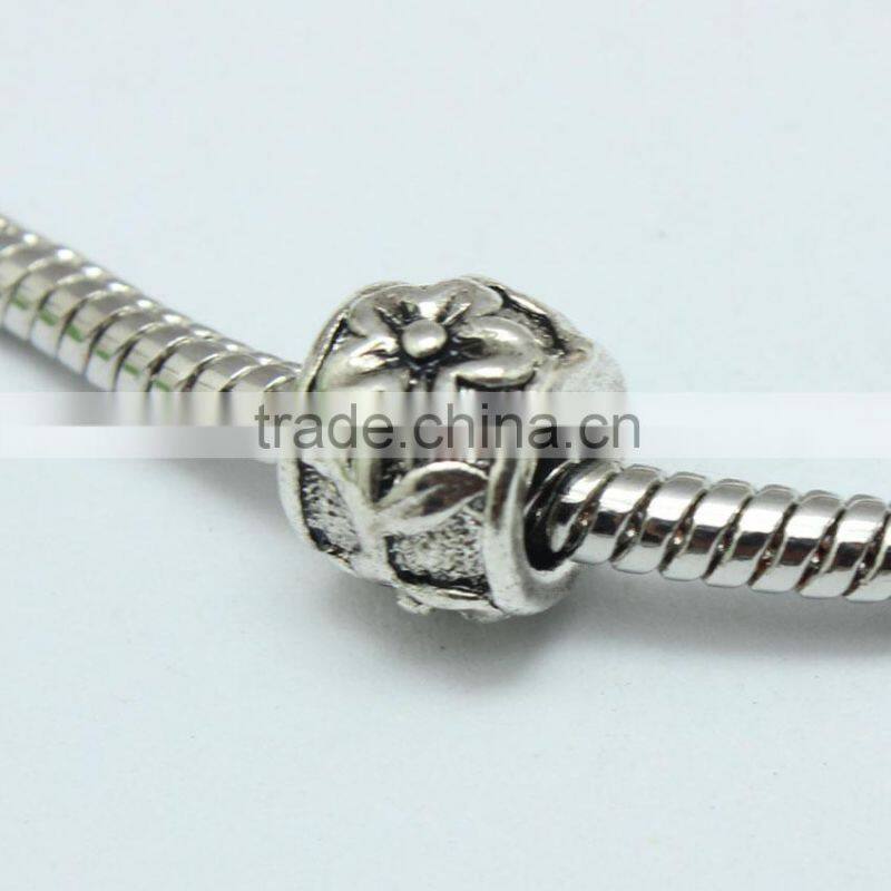 Europe and America Fashional Round Hole Beads, Anti-silver Bracelet & Necklace Accessories