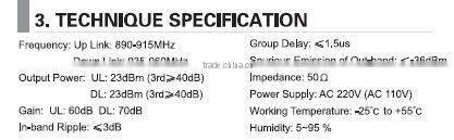 608 GSM Cellphone Repeater