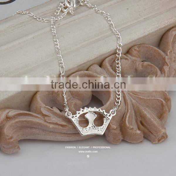 2014 wholesale indian traditional silver anklet jewelry A019