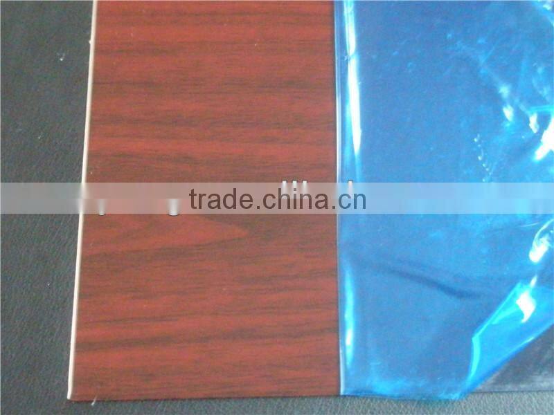 Plastic film coated aluminium sheet