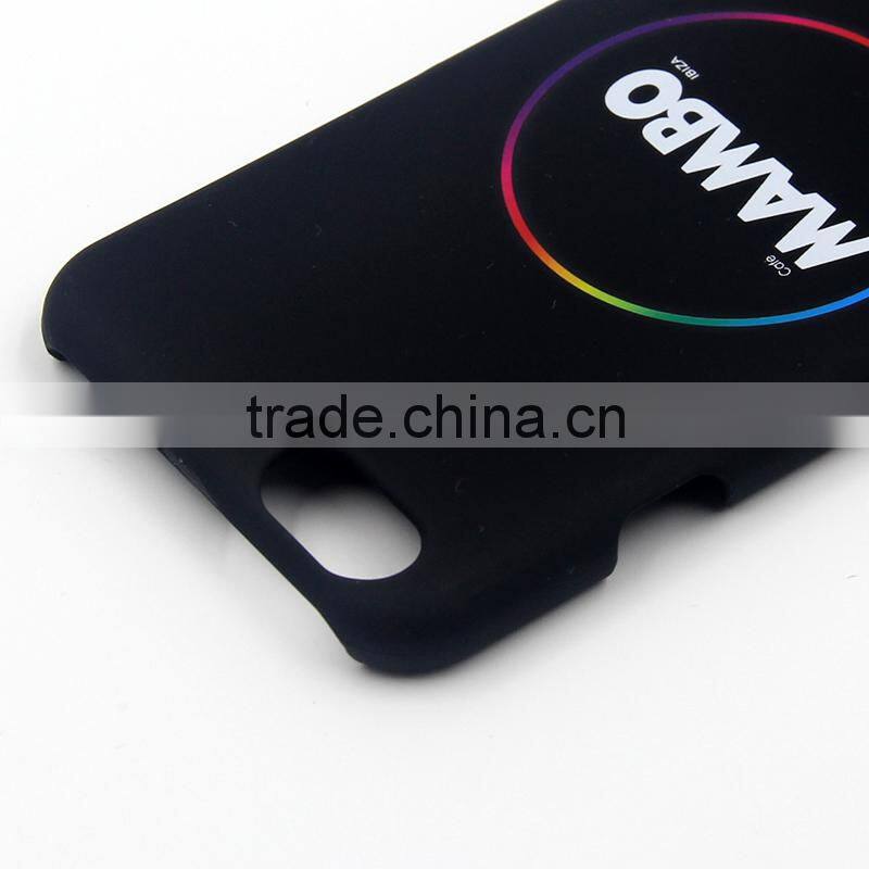 hard clear PC case for iphone case,silk printing, water transfer printing,rubber oil coating available