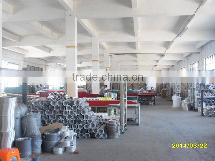 Single Layer Acoustic Insulated Flexible Air Duct for HVAC Systems / Aluminum Flexible Air Duct