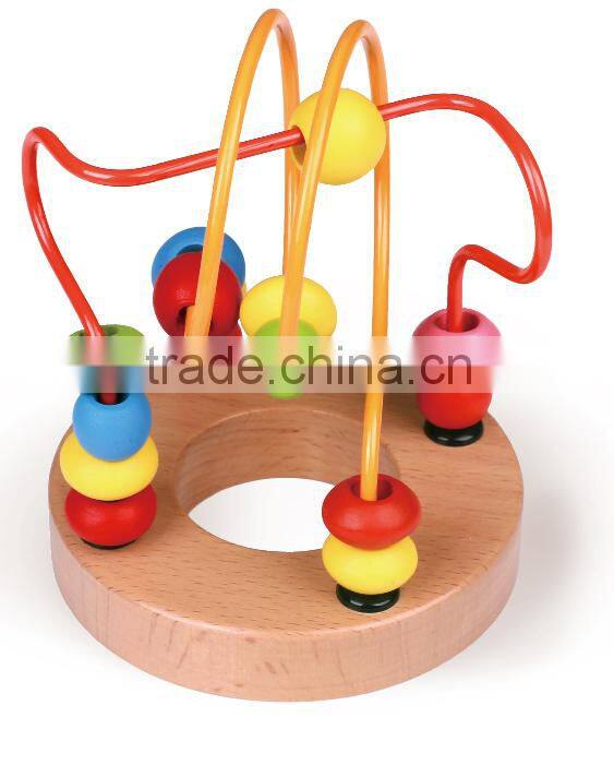 Megge small bead fun 12 months children toys styles of the perler beads making wood toys kids wooden toys