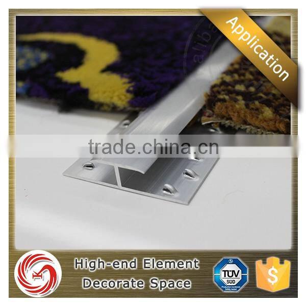 Wear-resisting carpet cover strips laminate square edge trim carpet edge trim