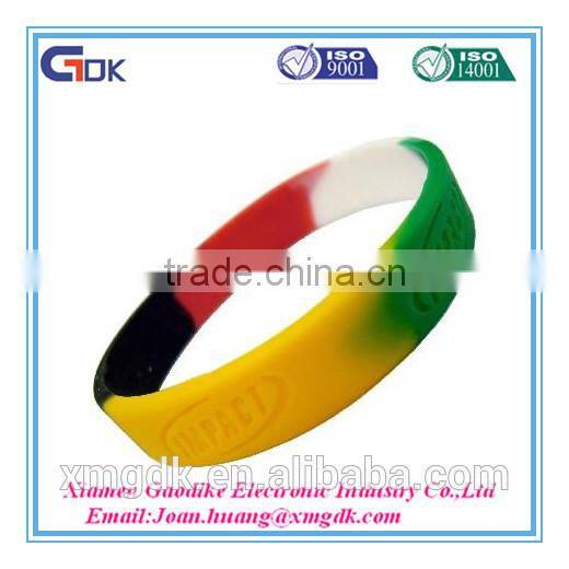 High quality silicone wrist band, Promotional silicone wristband