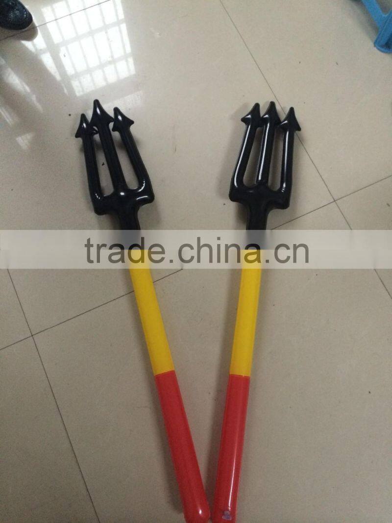 promotional Inflatable Trident with Belgium flag color