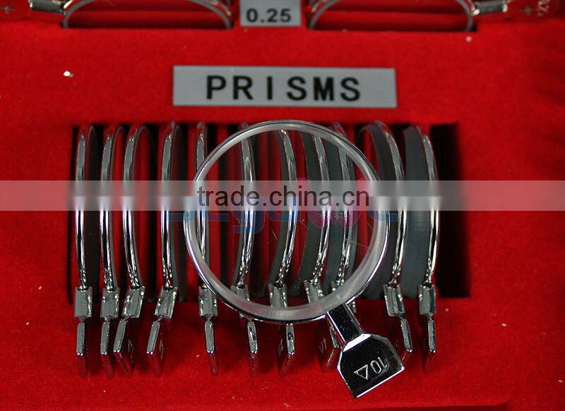 The Latest Top Quality Aluminium Case Metal 266 PCS 36.5 MM Trial Lens Set