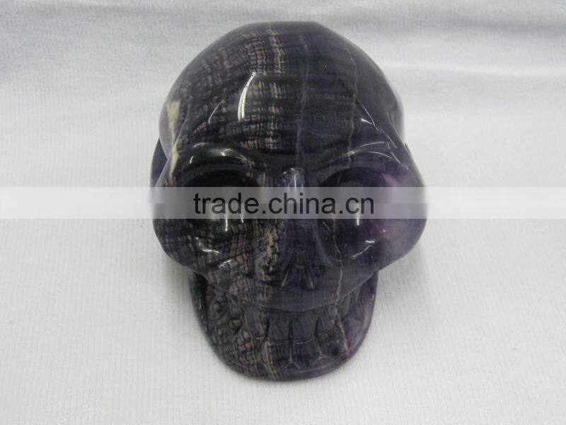 gemstone Carved Skull