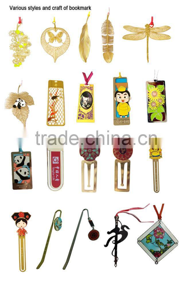new design metal inspirational bookmarks