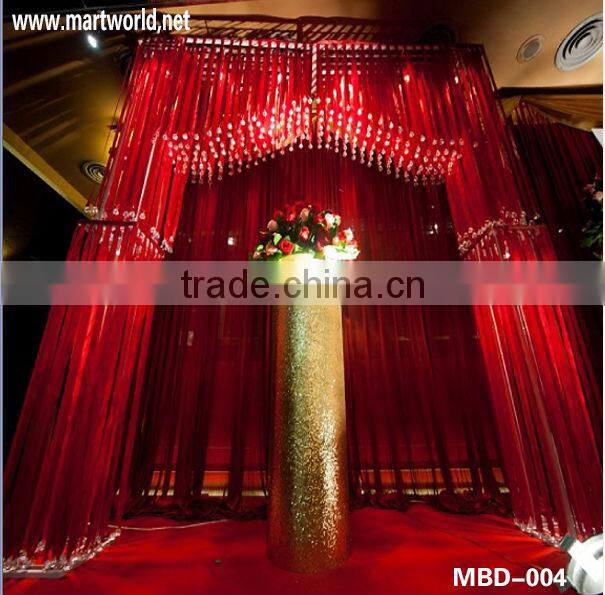 Crystal White wedding tent for wedding stage decorations,wedding tent hall decorations(MBD-013)
