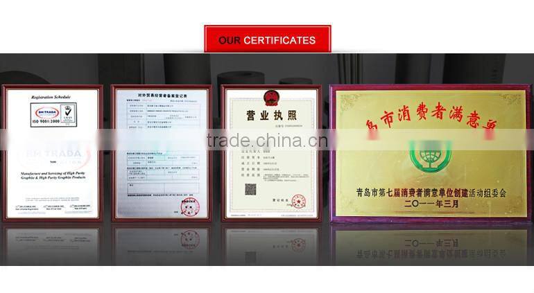 graphite mold material for glass and graphite molds for glass