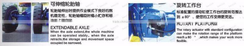 38mSpecial offer High Quality telescopic lift rental