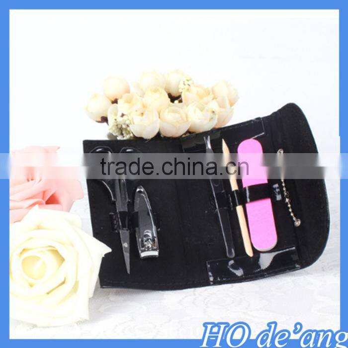 Hogift promotion gifts wedding gifts stainless steel repair capacity nail kit manicure set MHo-104