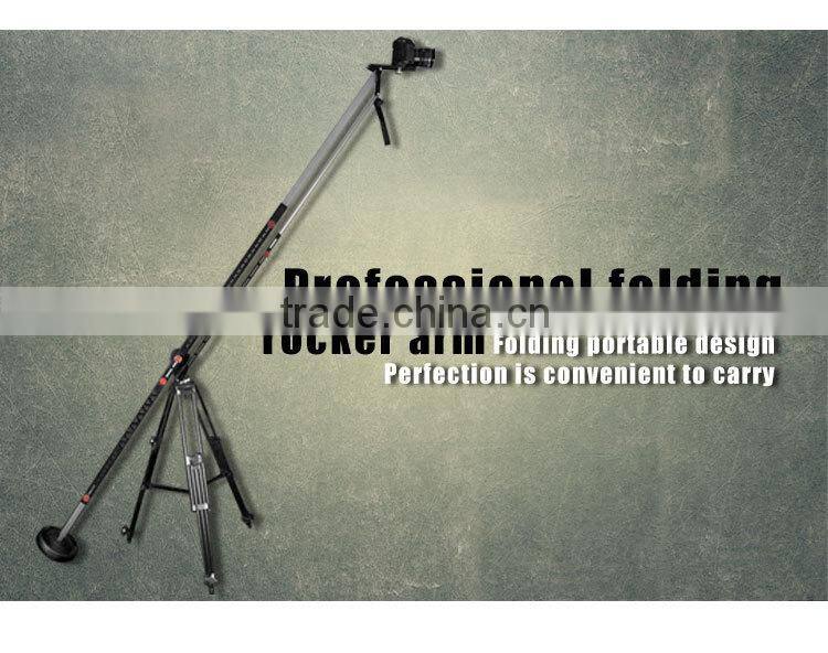 Foldable DSLR camera rig accessories shooting rocker arm adjustable video camera jib