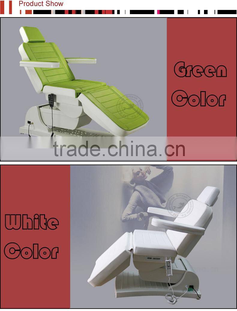 hotsale electric facial bed with 4 motors remote control BC-8676
