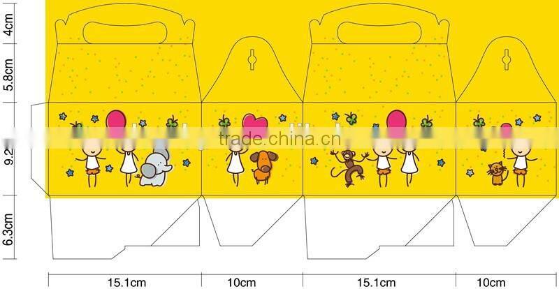 Custom Made Folding Kraft Paper Gift Boxes