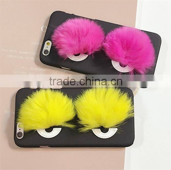 Cartoon Eyes with Fur 3d for iphone cases for iphone covers