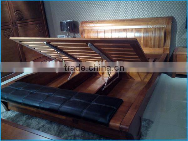 dresser table with mirror / luxury whole solid phoebe wood furniture / multifunctional antique bedroom furniture 3101