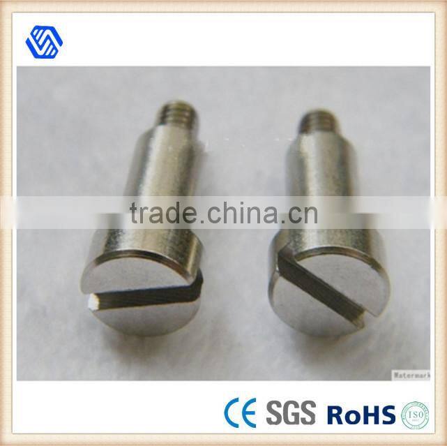 Cup head Slotted Shoulder Screw