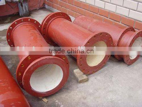 Ceramic Lining steel pipe for coal ash piping