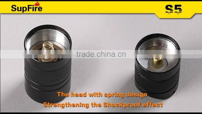 Supfire lovely and convenience mini gift led flashlight with 3 colors