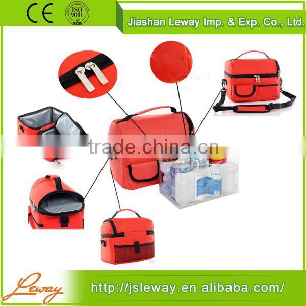 Wholesale products high quality silver insulated cooler bag