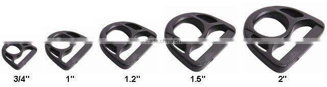 Plastic heavy double D-ring (HL-F012)