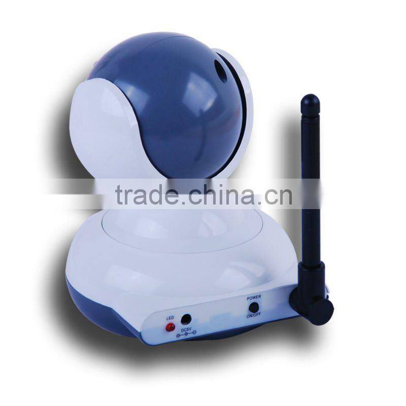 7" TFT LCD Wireless Video 2-way Talk Camera Baby Monitor