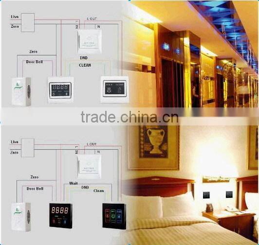 European Standard Multiple Functions Doorplate for Hotel